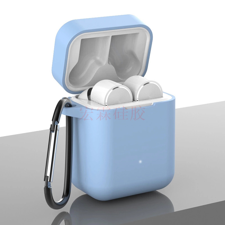小米air2保护套蓝牙耳机套 东莞厂家定制各类硅胶耳机套